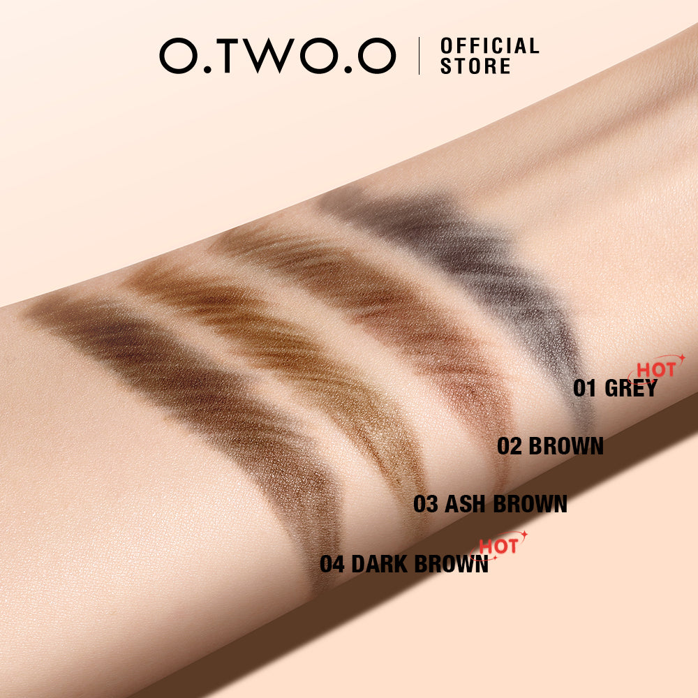 O.TWO.O 3 IN 1 Eyebrow Pen with Eyebrow scraper, brush, eyebrow pencil - 12g