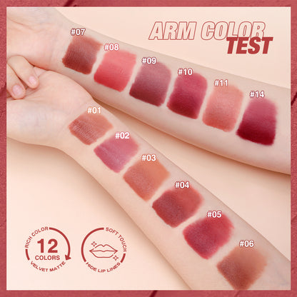 O.TWO.O Velvet Matte Lip & Cheek Mud - 2g