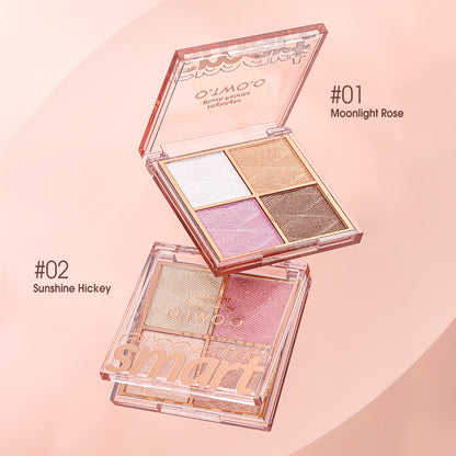 O.TWO.O Highlight Blush Palette - 11g