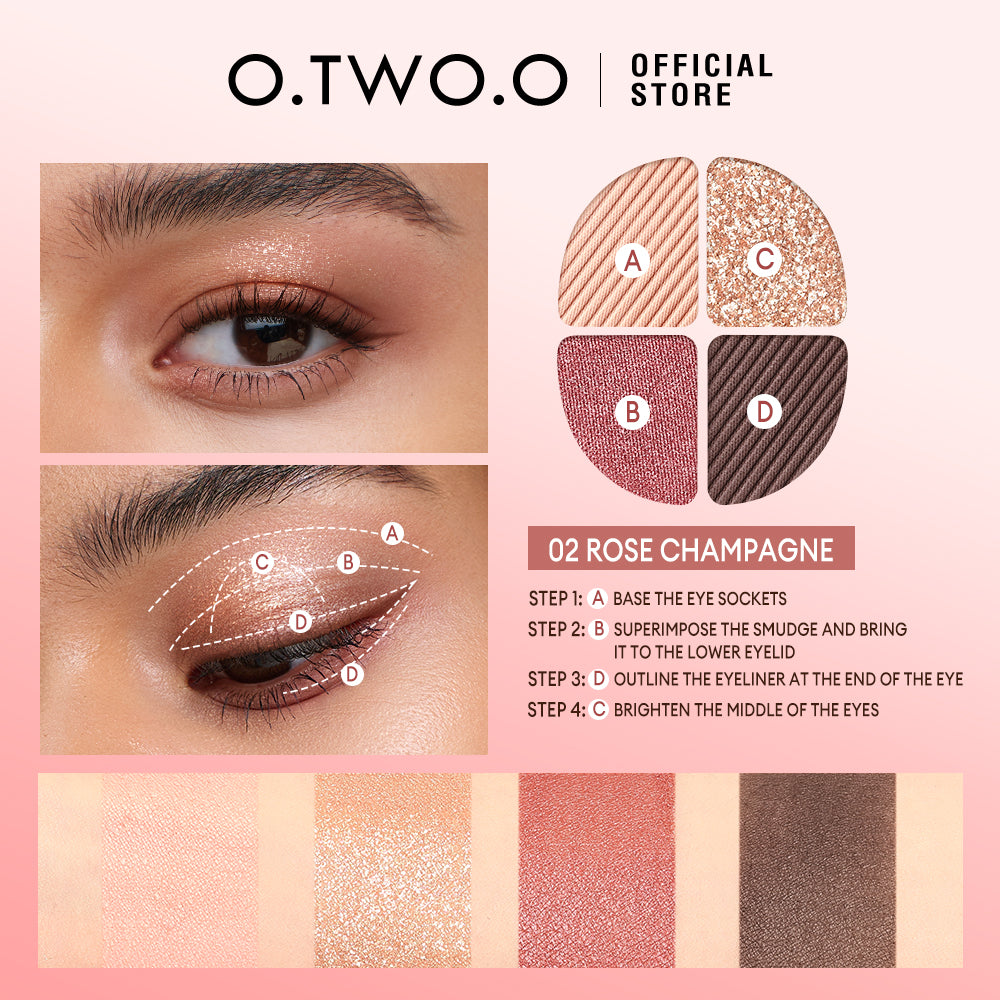 O.TWO.O New Arrival 4 Colors Eyeshadow