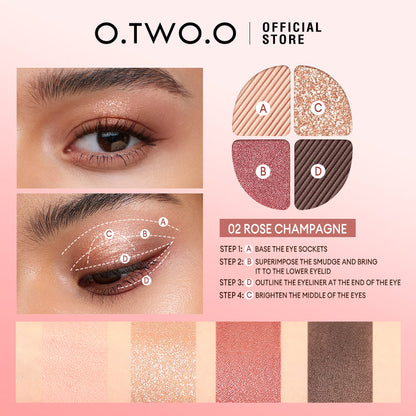 O.TWO.O New Arrival 4 Colors Eyeshadow