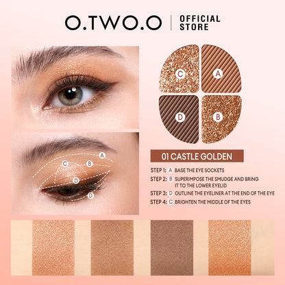 O.TWO.O New Arrival 4 Colors Eyeshadow