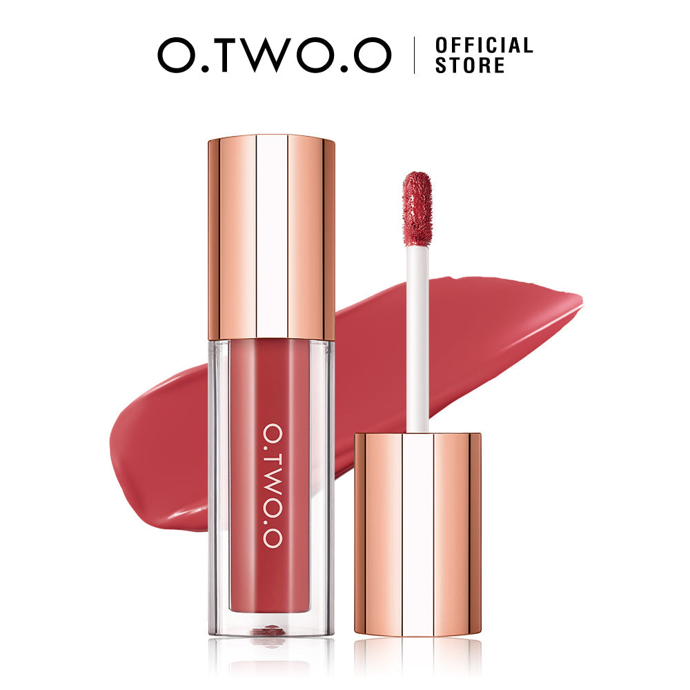 O.TWO.O New Waterproof Matte Long‑wearing Lip Mud Highpigment Lip Gloss