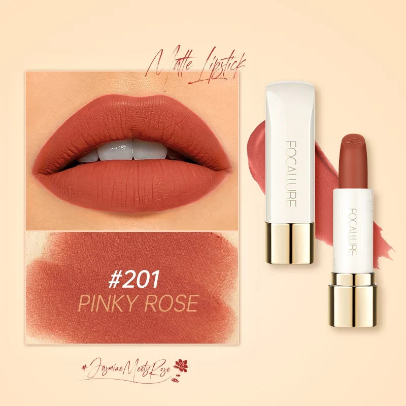 Focallure Pure Matte Lipstick - Classic Matte Lip Colour