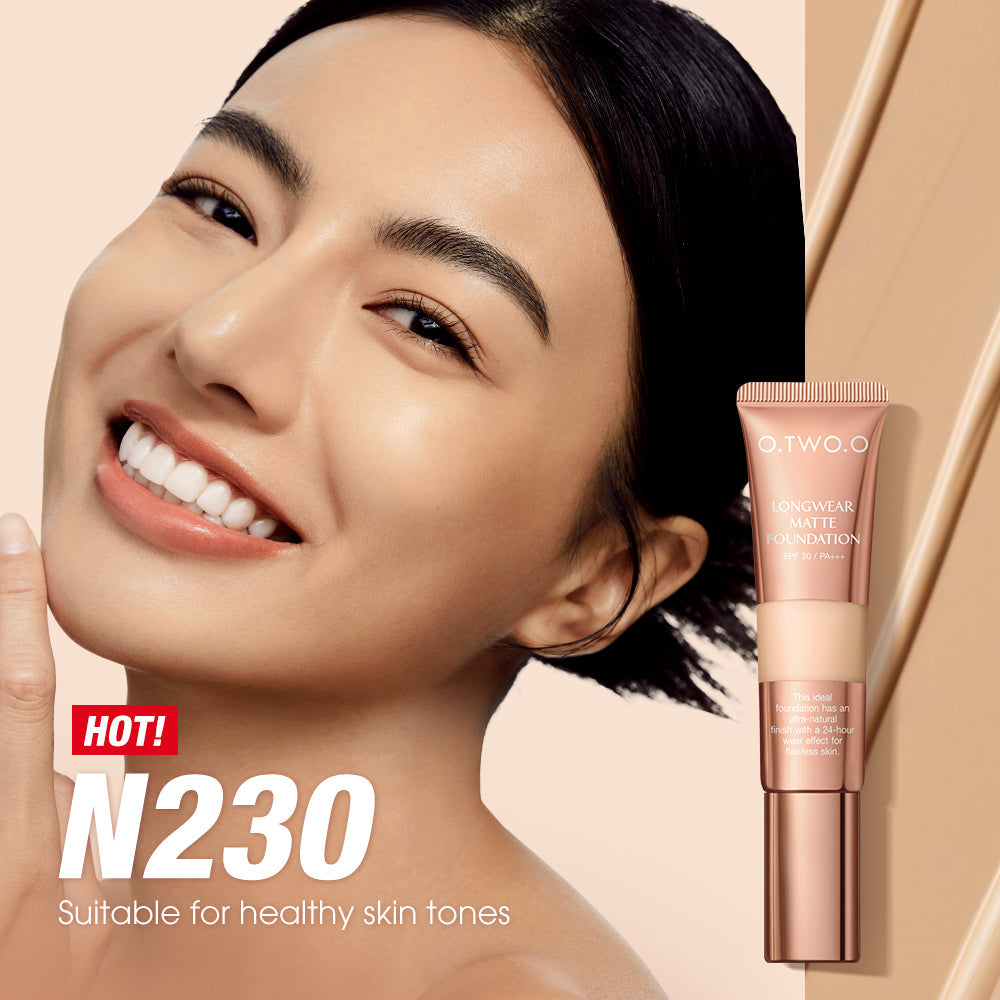 O.TWO.O High Quality Matte Liquid Foundation