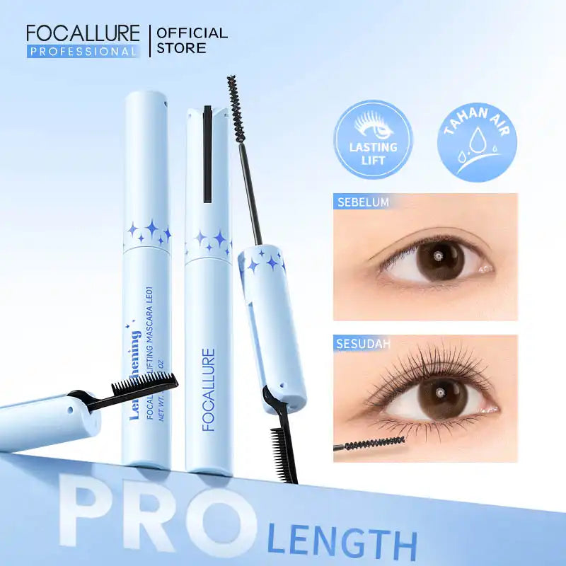 Focallure Lifting Mascara - Waterproof Definition & Lash Comb