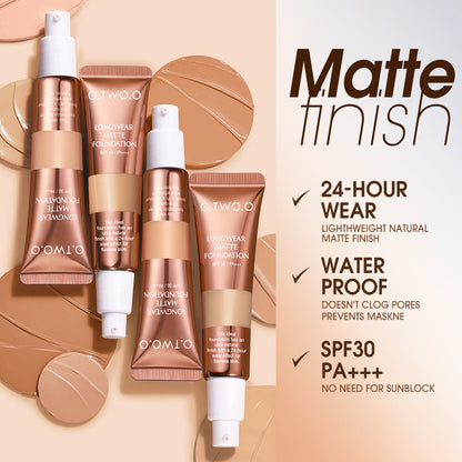 O.TWO.O High Quality Matte Liquid Foundation
