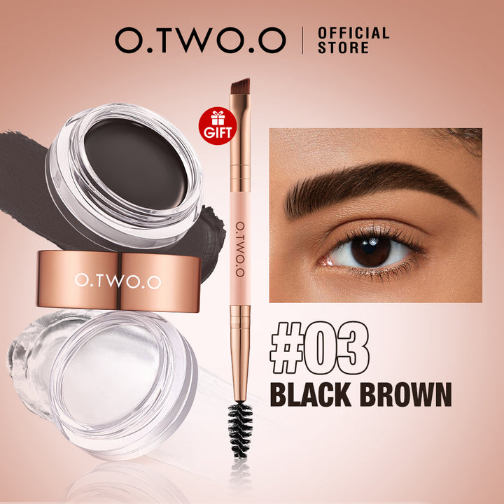 O.TWO.O 2 IN 1 Eyebrow Wax Brow Cream Eyebrow Enhancer Supplier