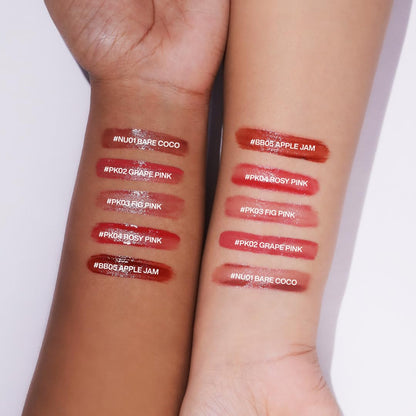 Focallure Lasting Dewy Lip Cream - Glossy Tinted Lips