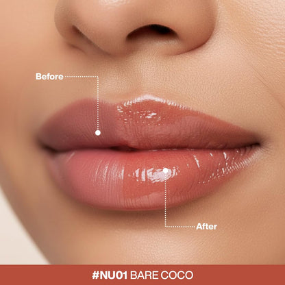 Focallure Lasting Dewy Lip Cream - Glossy Tinted Lips