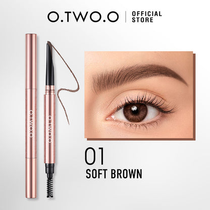O.TWO.O Machete-shaped Smooth Long Lasting Eyebrow Pencil