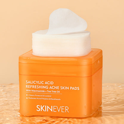 Skinever Salicylic Acid Refreshing Acne Skin Pads - 130ml