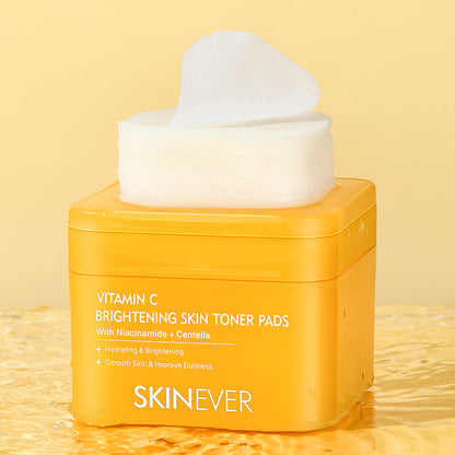Skinever Vitamin C Brightening Skin Toner Pads - 130ml