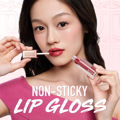 O.TWO.O Hydrating & Brightening Lip Gloss – Long-Lasting Shine