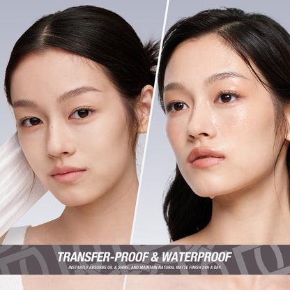 O.TWO.O High Quality Long Lasting Oil Control Loose Setting Powder 3-in-1 Delicate Lightweight