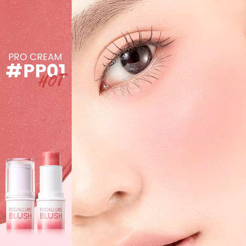 Focallure Soft Blush Cream - Blendable Cheek Colour