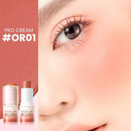 Focallure Soft Blush Cream - Blendable Cheek Colour