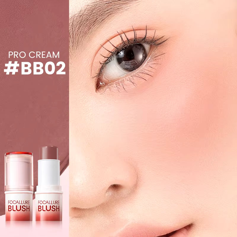 Focallure Soft Blush Cream - Blendable Cheek Colour