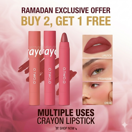 O.TWO.O Crayon Lipstick Pen 3in1 - 3.5g
