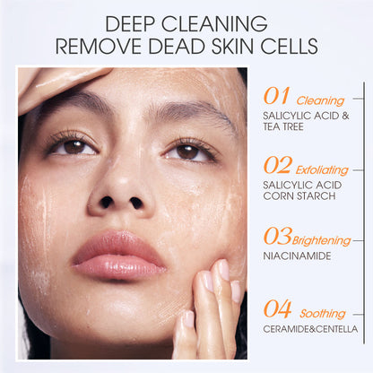 Skinever Salicylic Refreshing Scrub Cleanser - 75ml