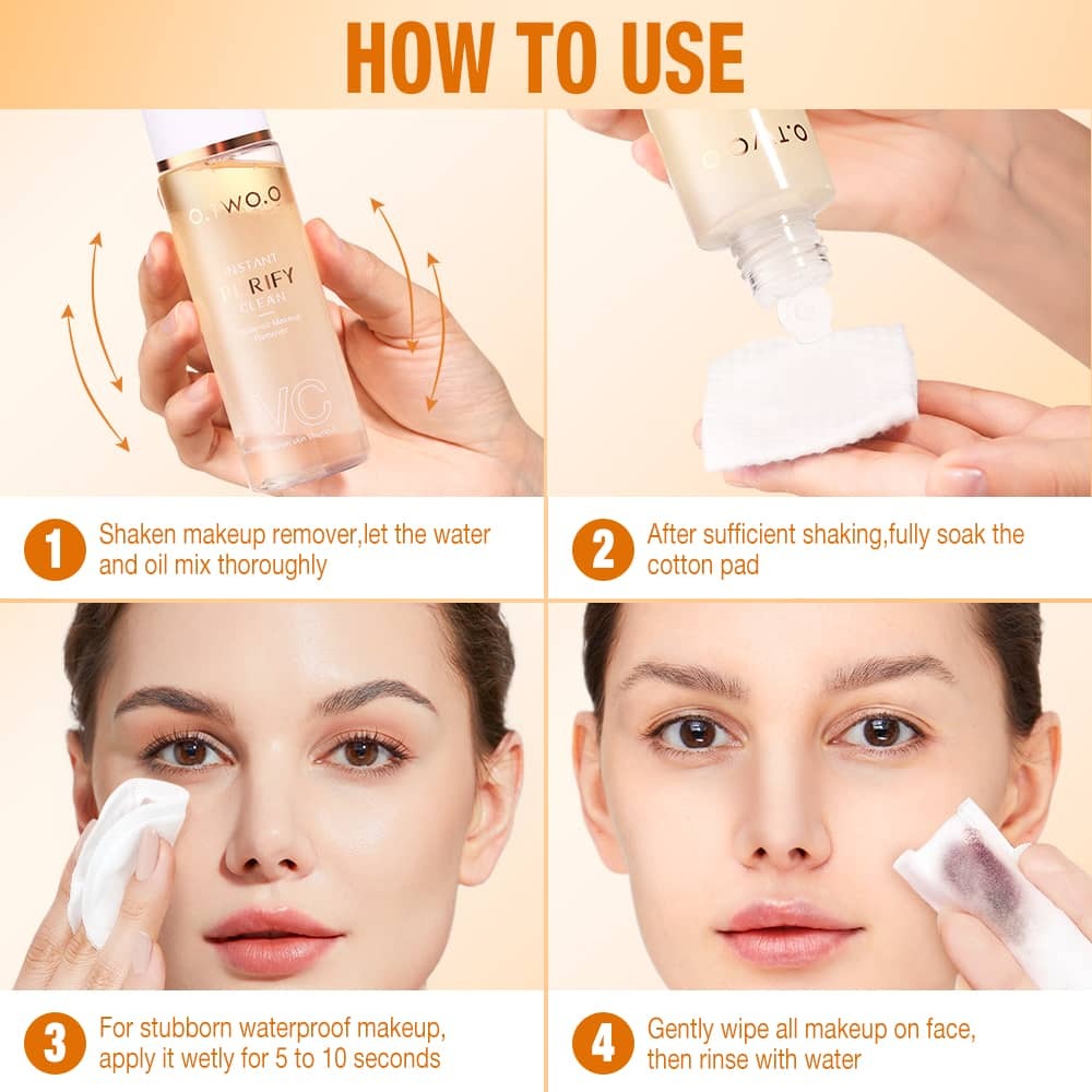 O.TWO.O Water Oil Makeup Remover - 100ml