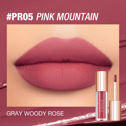 O.TWO.O New Waterproof Matte Long‑wearing Lip Mud Highpigment Lip Gloss