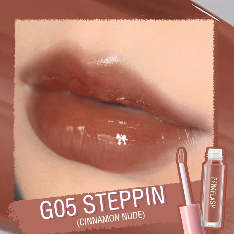 PINKFLASH Ever Glossy Moist Lipgloss [L02] #G05 Steppin