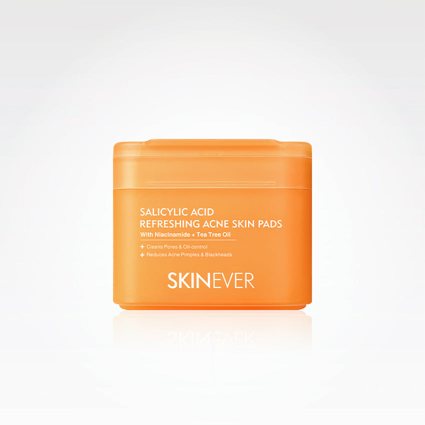 Skinever Salicylic Acid Refreshing Acne Skin Pads - 130ml