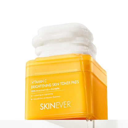 Skinever Vitamin C Brightening Skin Toner Pads - 130ml