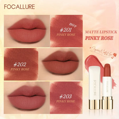 Focallure Pure Matte Lipstick - Classic Matte Lip Colour