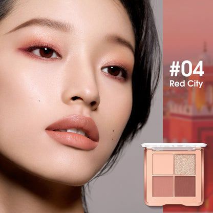 O.TWO.O Crystal Eyeshadow Palette Mini - 8.5g
