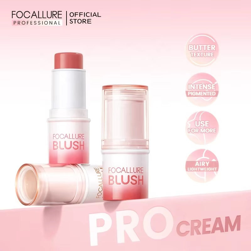 Focallure Soft Blush Cream - Blendable Cheek Colour