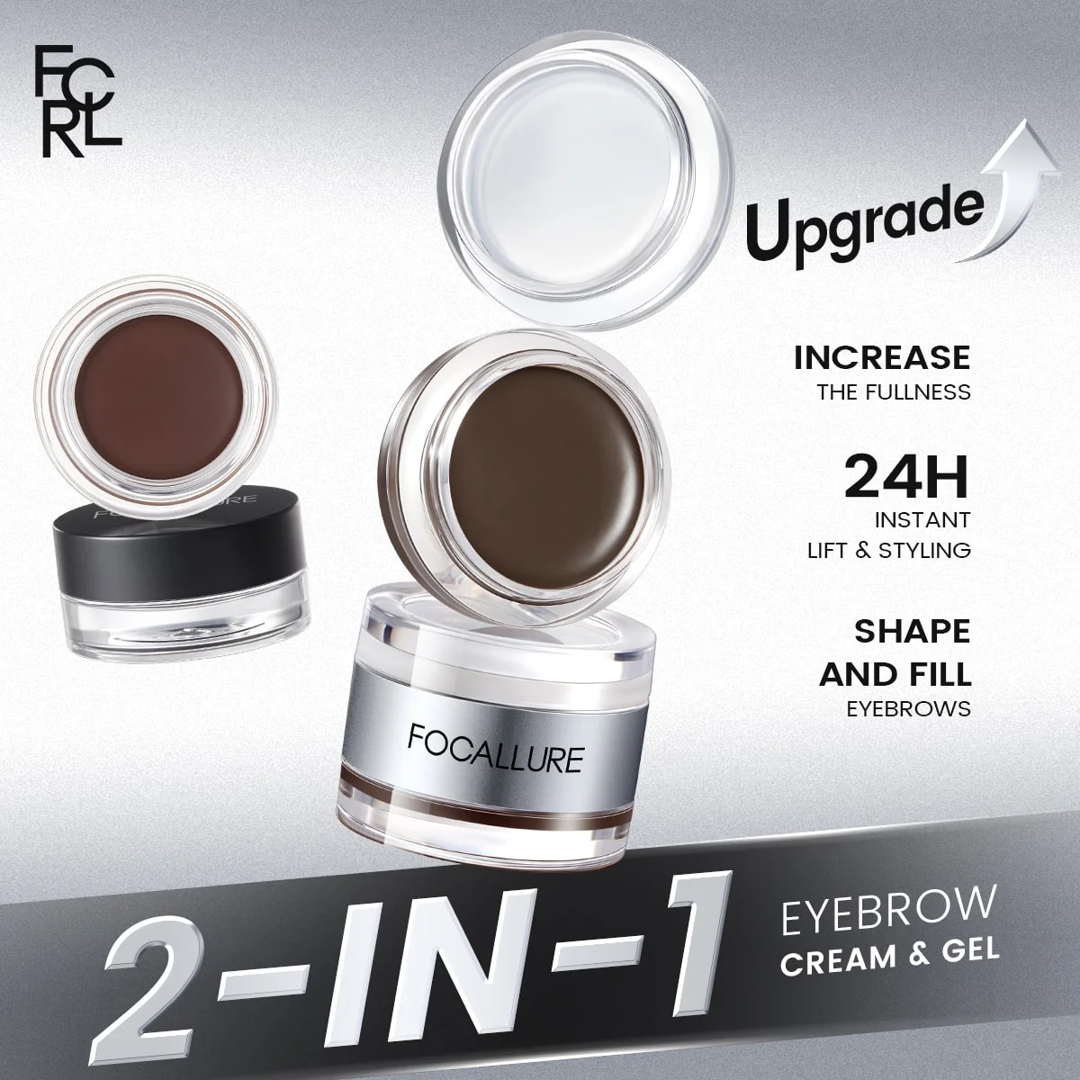 Focallure Eyebrow Cream - Brow Colour & Definition