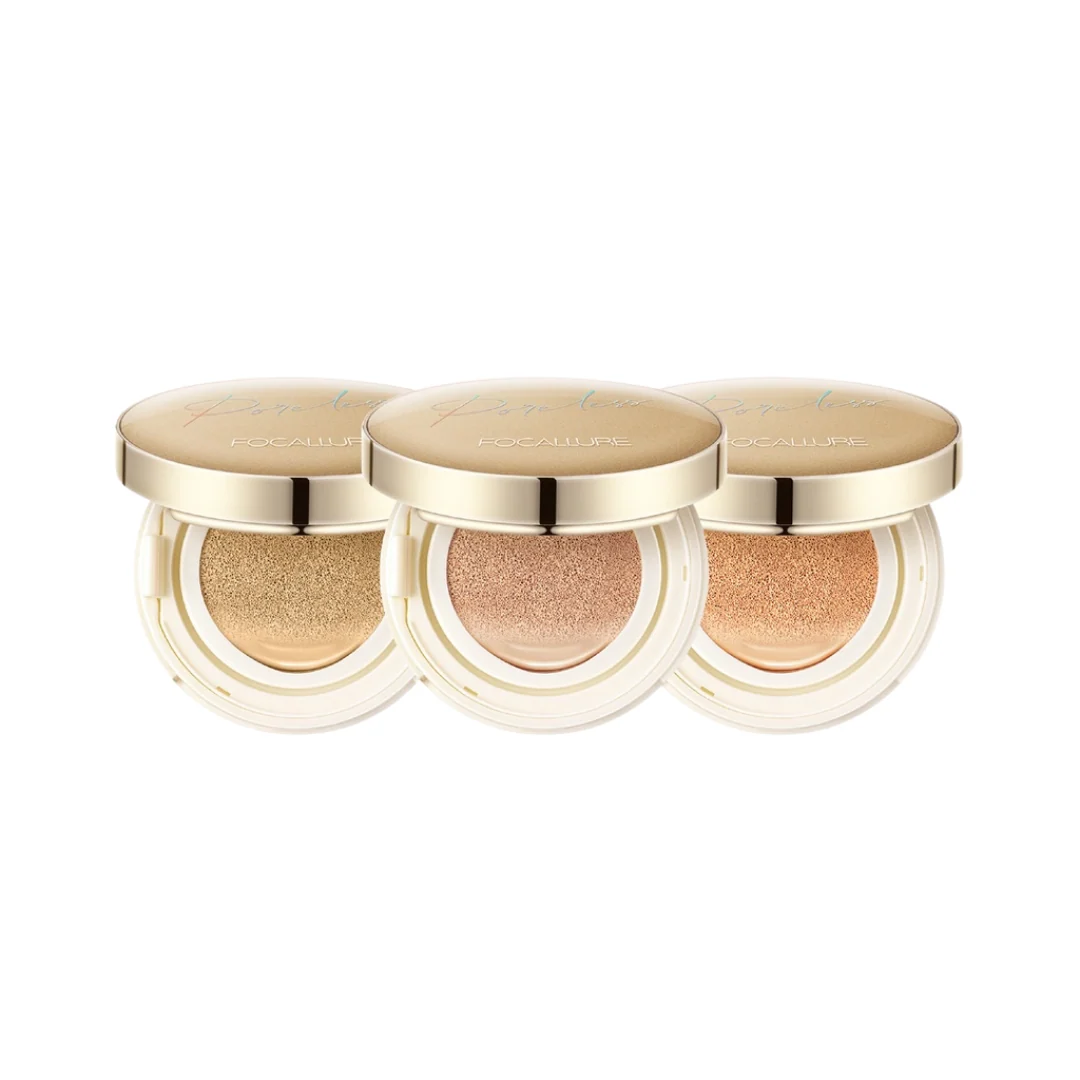 Focallure Poreless Matte Air Cushion Foundation - Matte Base