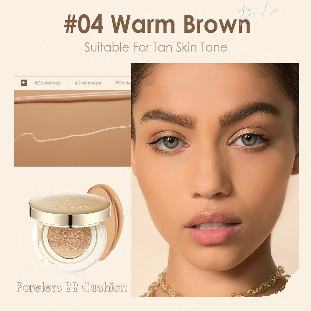 Focallure Poreless Matte Air Cushion Foundation - Matte Base