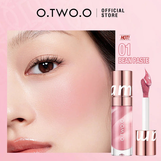 O.TWO.O New Marble Texture Natrual Color Lasting Liquid Blush