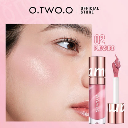 O.TWO.O New Marble Texture Natrual Color Lasting Liquid Blush