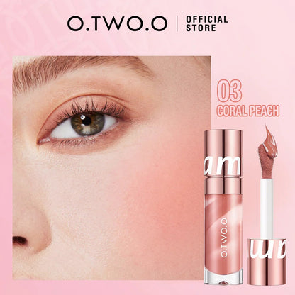 O.TWO.O New Marble Texture Natrual Color Lasting Liquid Blush