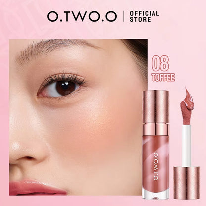 O.TWO.O New Marble Texture Natrual Color Lasting Liquid Blush