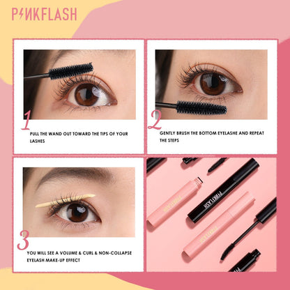 PINKFLASH Oil-proof Curl Mascara [E08] PINKFLASH