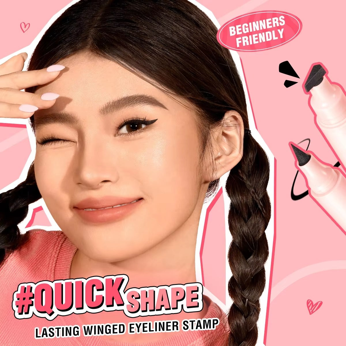 PINKFLASH Long-wear Liquid Eyeliner [E24] PINKFLASH