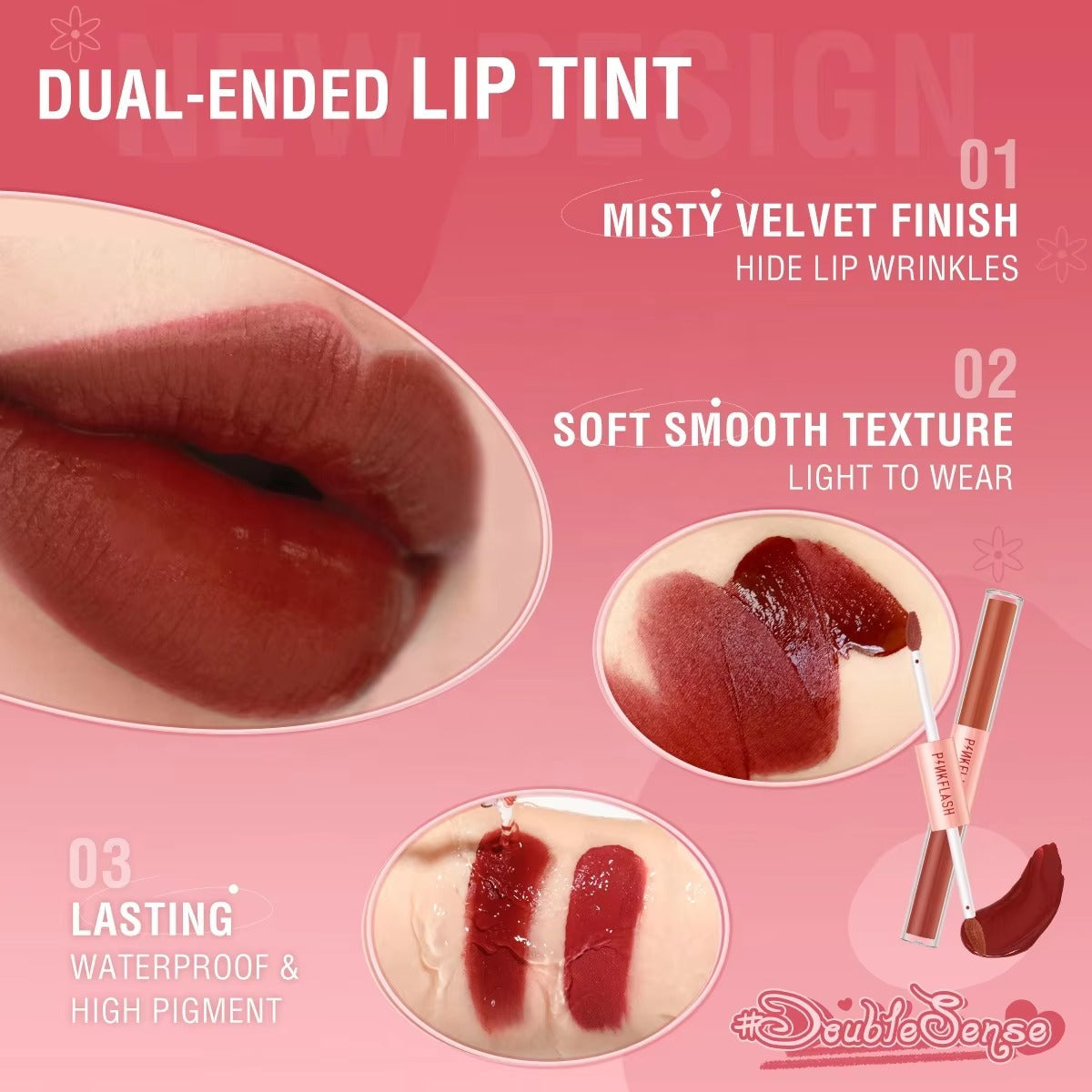 PINKFLASH Duo Lipgloss [L13] PINKFLASH