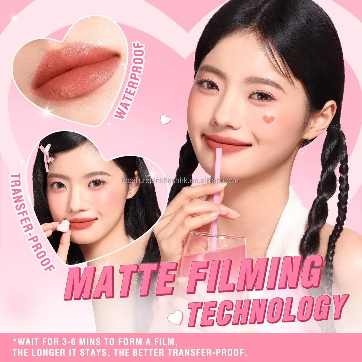 PINKFLASH Lasting Matte Lipstick [L28] PINKFLASH