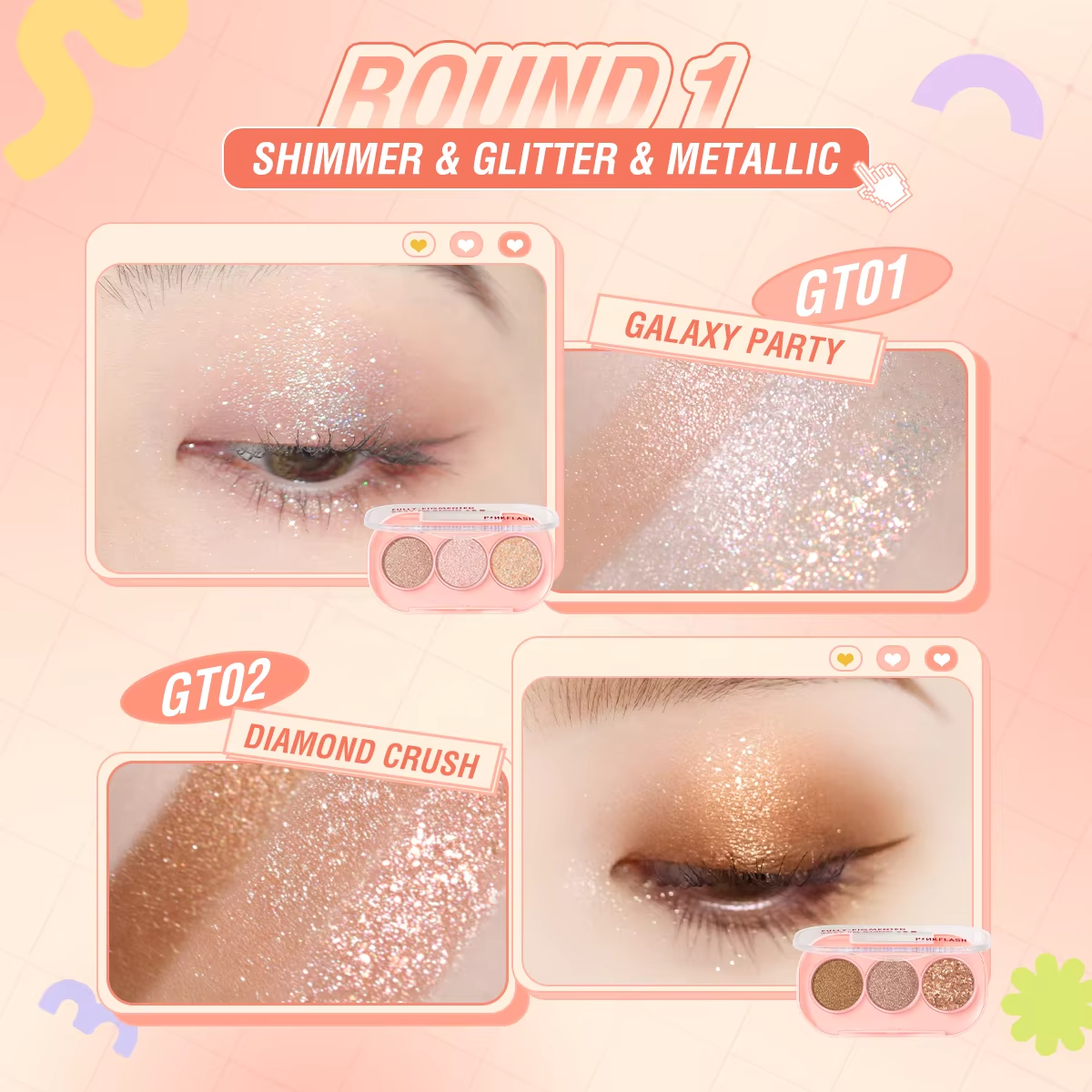 PINKFLASH Pan Eyeshadow [E23] PINKFLASH