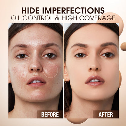 O.TWO.O 2 in 1 BB Cushion X Face Powder