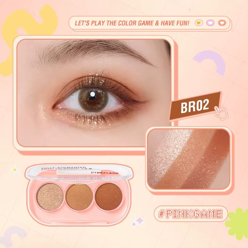 PINKFLASH Pan Eyeshadow [E23] #BR02