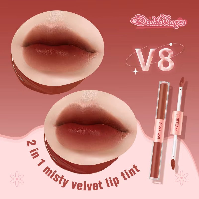 PINKFLASH Duo Lipgloss [L13] #V08